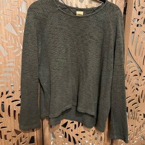 Zara Olive Green Knit Pullover Sweater